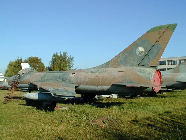 Flygplan museum i kunovice, Tjeckien (1999-10-02) — Stockfoto