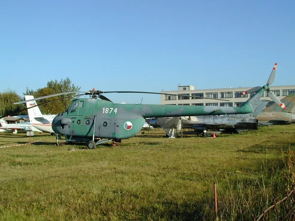 Muzeum statku powietrznego w kunovice, Republika Czeska (1999-10-02) — Zdjęcie stockowe