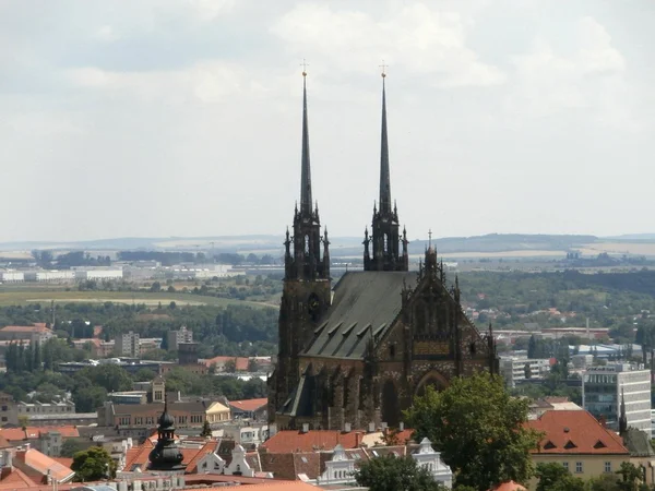 Görüntüleme formu kale spilberk, brno, Çek Cumhuriyeti — Stok fotoğraf