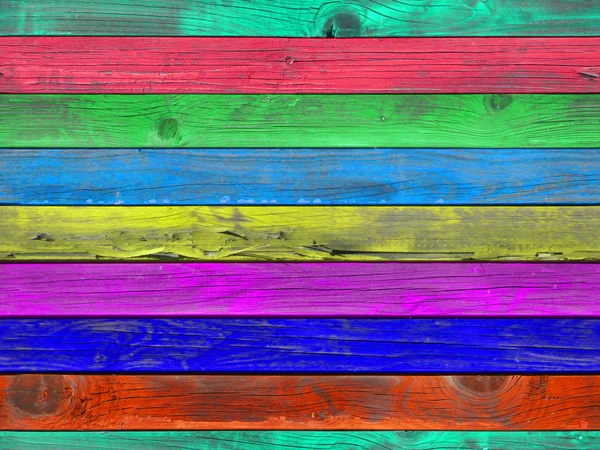 Seamless painted wood plank texture — Stock Photo, Image