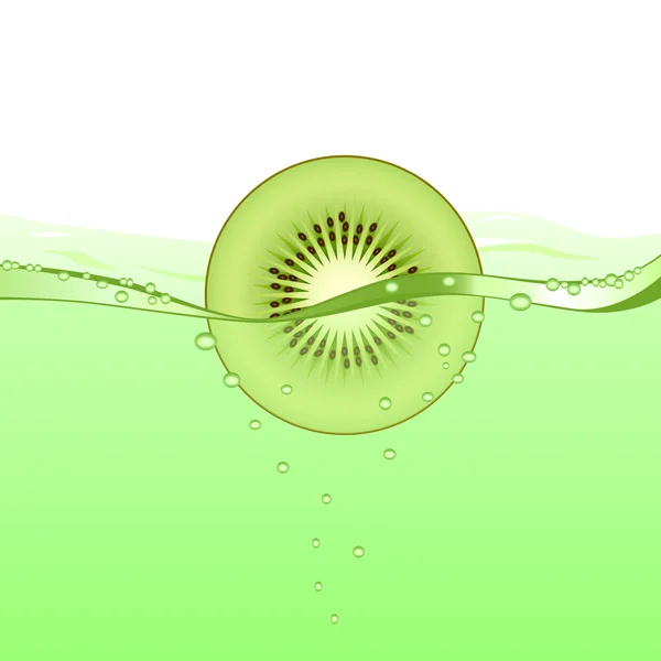 Kiwi-Drink — Stockvektor