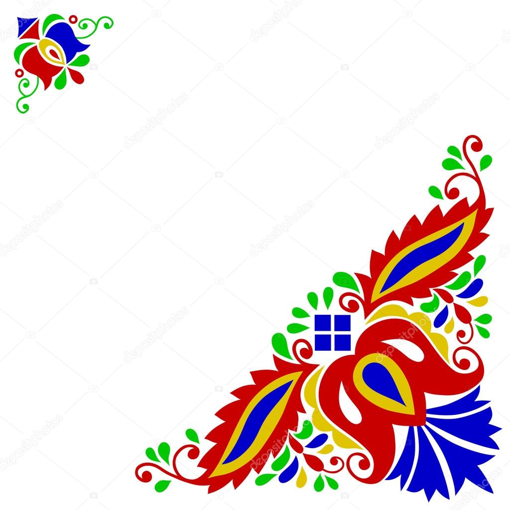 Moravian folk ornament Stock Vector Image by ©PandaWild #40298137