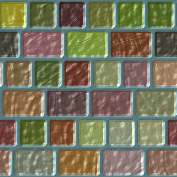 Glass tiles seamless generated hires texture — Stock Photo, Image