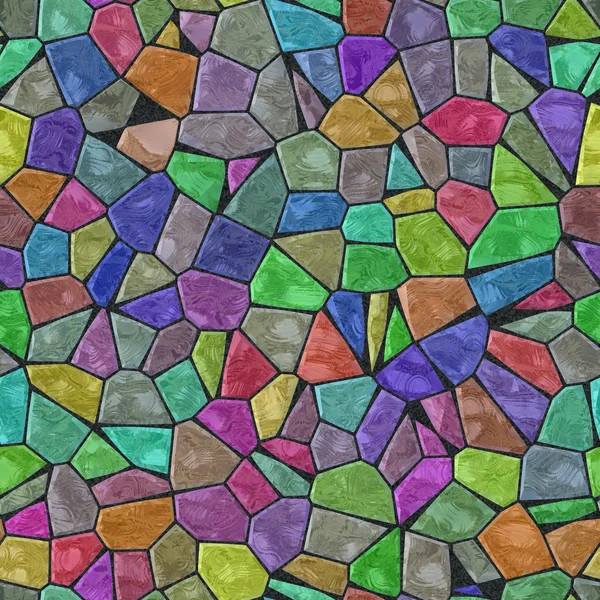 Glass mosaic seamless generated hires texture — Stock Photo, Image