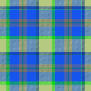 tartan Dikişsiz üretilen hires doku