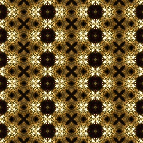 Kaleidoscopic sunset seamless generated texture — Stock Photo, Image