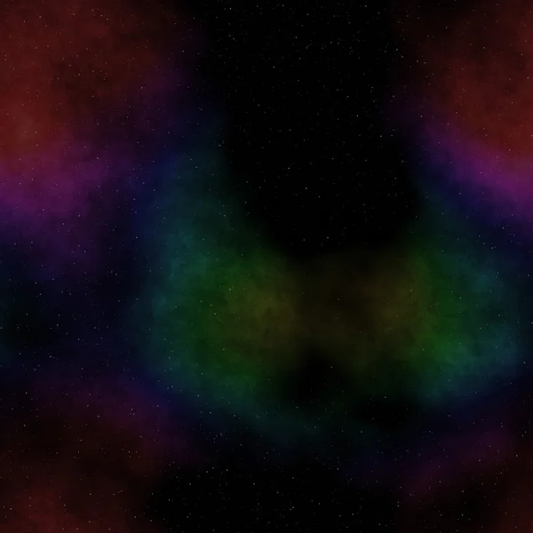 Estrelas abstratas nebulosa sem costura gerada contrata textura — Fotografia de Stock