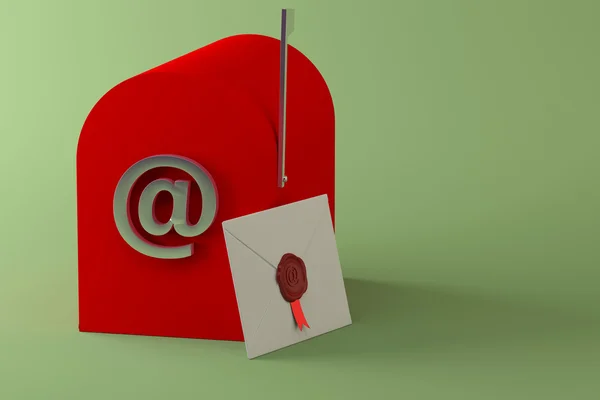 Kırmızı posta ve mektup