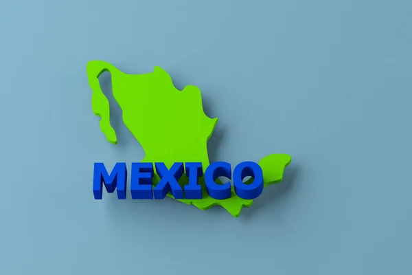 Meksika dağılım haritası