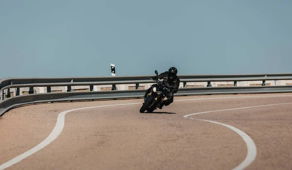 Almería España Mayo 2021 Hombre Montando Una Motocicleta Bmw 1000 Fotos De Stock