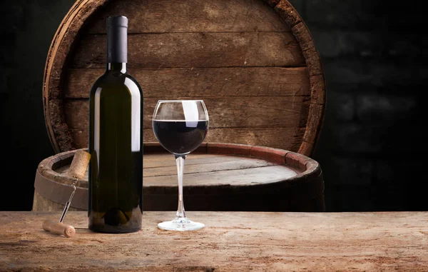 Wine Barrels Old Wine Cellar — Stock Photo, Image