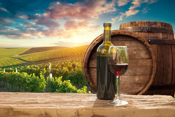 Uve Vino Mature Viti Toscana Italia Azienda Vinicola Pittoresca Vigneto Fotografia Stock