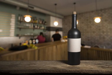 fıçının arka planı ve aşınmış eski ahşap masa