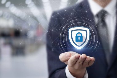 Ağlar ve iletişim için bir koruma sistemi sağlama kavramı.