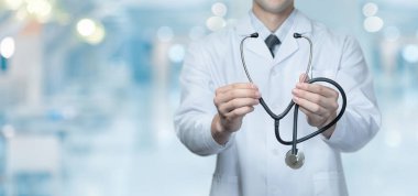 Hastalıkların teşhis ve tedavisi kavramı.