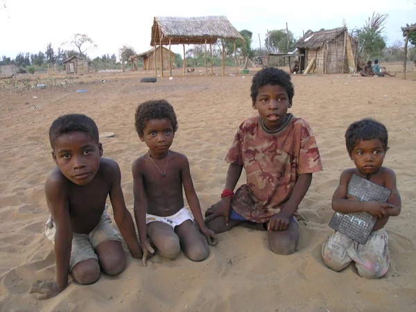 Kinder in Madagaskar — Stockfoto