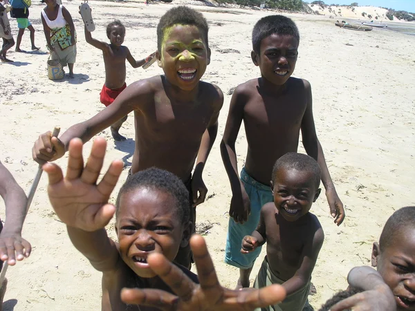 Madagaskar-Kinder — Stockfoto