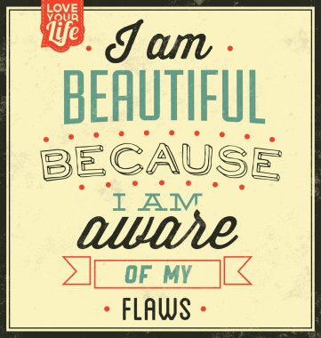 Vintage tipografik arka plan