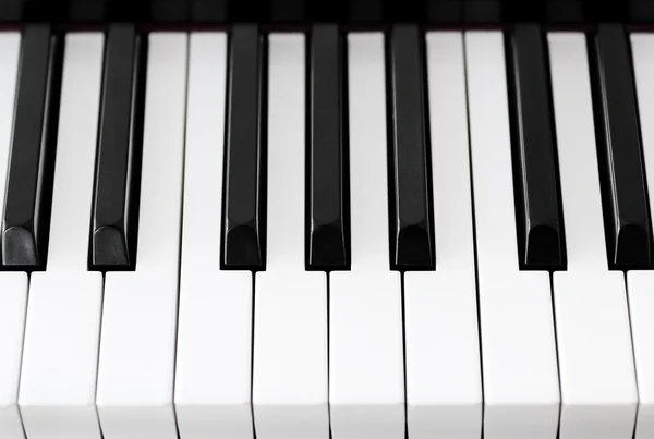 Zbliżenie na klawiszach fortepianu — Zdjęcie stockowe