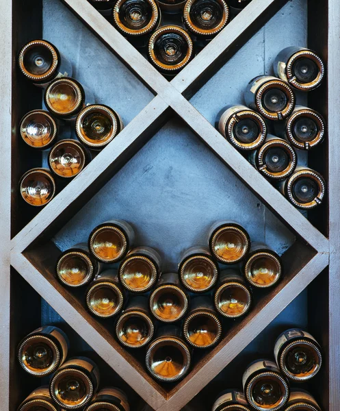 Wine rack — Stock Photo, Image