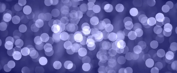 A cor de 2022 é muito Peri. Luzes fundo festivo. Abstrato fundo brilhante desfocado bokeh, banner — Fotografia de Stock