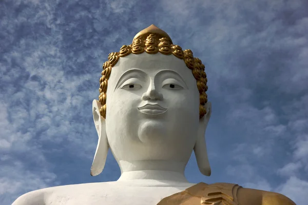 Barmhärtig big buddha om thailand — Stockfoto