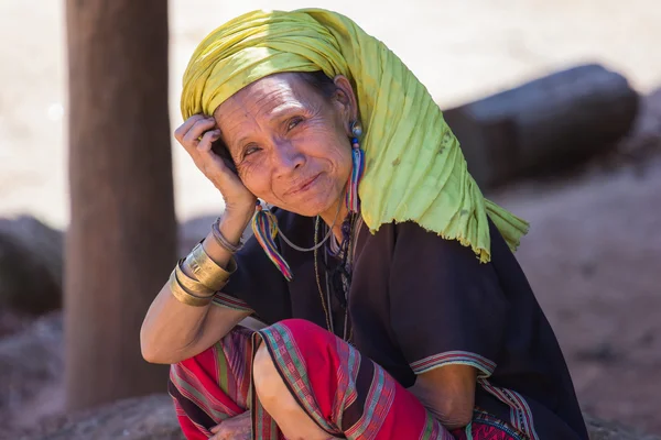 Old karen woman — Stock Photo, Image