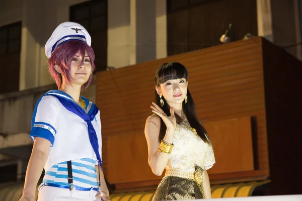 Cosplay no festival Loy Krathong — Fotografia de Stock