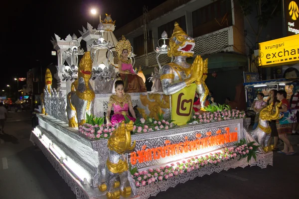 Fancy car in Thai carnival — Stock Photo, Image