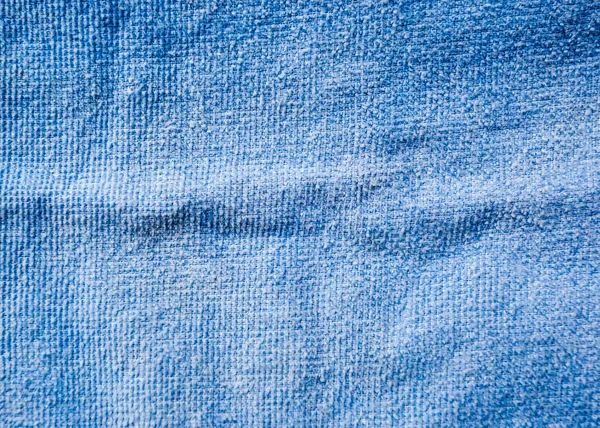 Textura y fondo de toalla azul —  Fotos de Stock