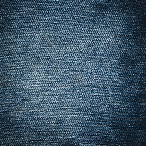 Texture de jeans bleus en gros plan — Photo