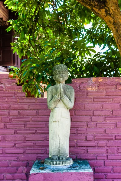Ancient thailand statue on garden in chiang mai,thailand — Stock Photo, Image