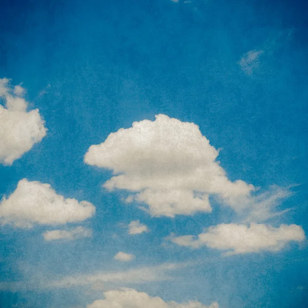 Céu azul vintage — Fotografia de Stock
