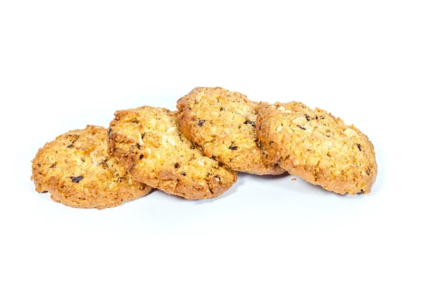 Galletas aisladas en blanco — Foto de Stock