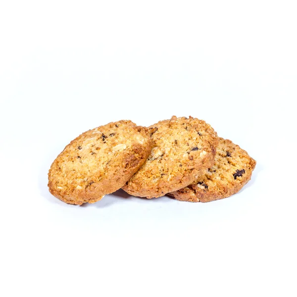 Galletas aisladas en blanco — Foto de Stock