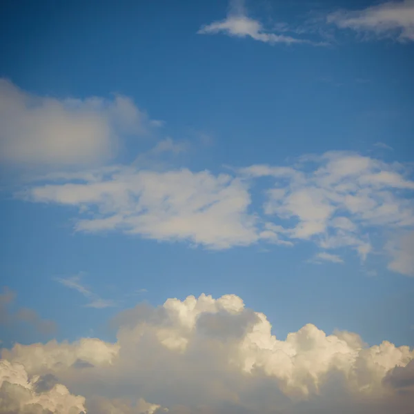 Céu vintage azul e fundo — Fotografia de Stock