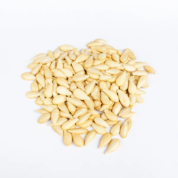Pumpkin seed isolated on white background — Stock Photo, Image