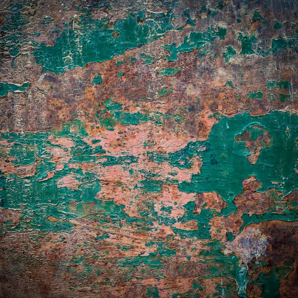 Grunge rust metal plate Industrial iron background — Stock Photo, Image