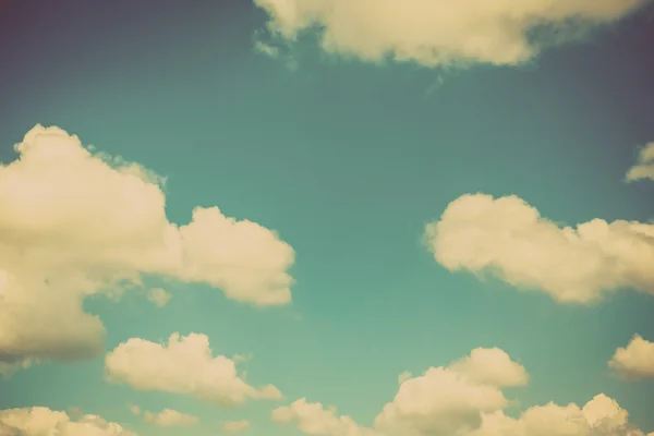 Blue sky vintage background