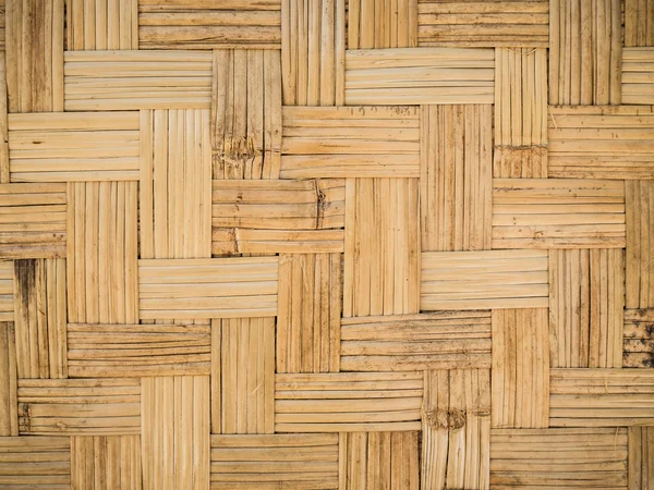 Struttura in legno di bambù, lavoro manuale tailandese — Foto Stock