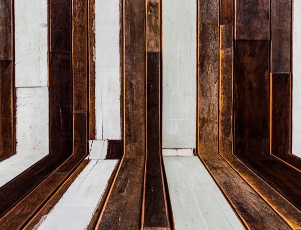 Textura de madera-Suelo y paredes de madera . —  Fotos de Stock