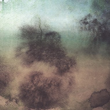 oud papier grunge achtergrond met textuur en blauwe lucht uitzicht
