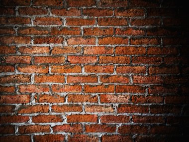 tuğla duvar arka plan metin alanı olan