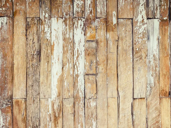 Oude Houten Witte Verf Achtergrond Textuur Met Kopieerruimte — Stockfoto