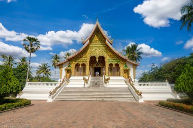 Phra Bang Buda resim, Luang Prabang, Laos Tapınağı.