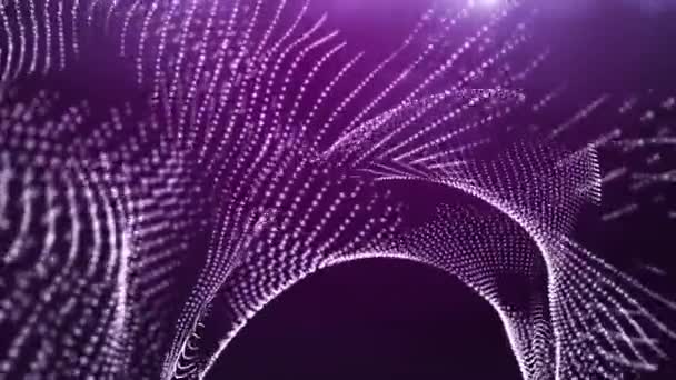 Абстрактный фиолетовый фон — стоковое видео