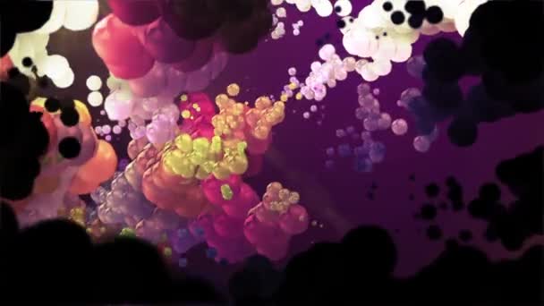 Abstracte bubbels — Stockvideo