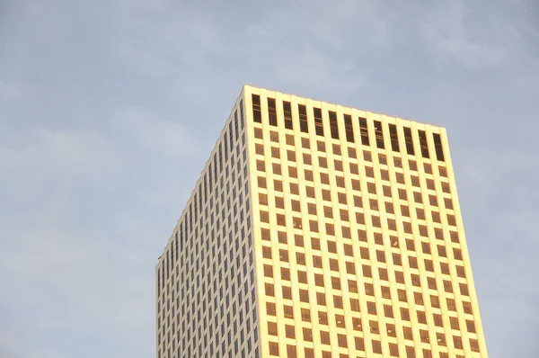 Top of the modern concrete building — Stock Photo, Image