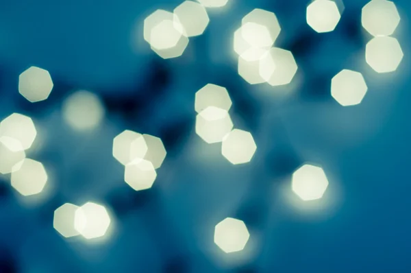 Lumières de Noël bokeh — Photo