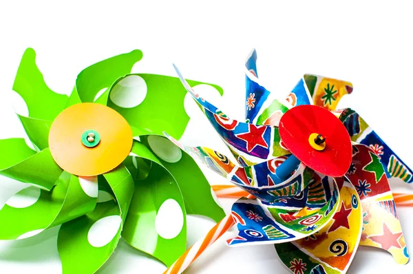 Colorful pinwheels — Stock Photo, Image